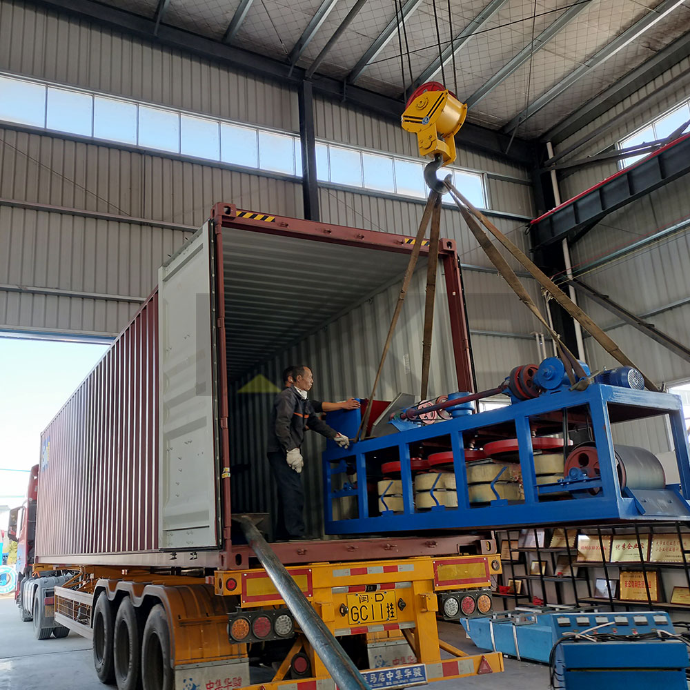 Three Disc Magnetic Separator Shipping