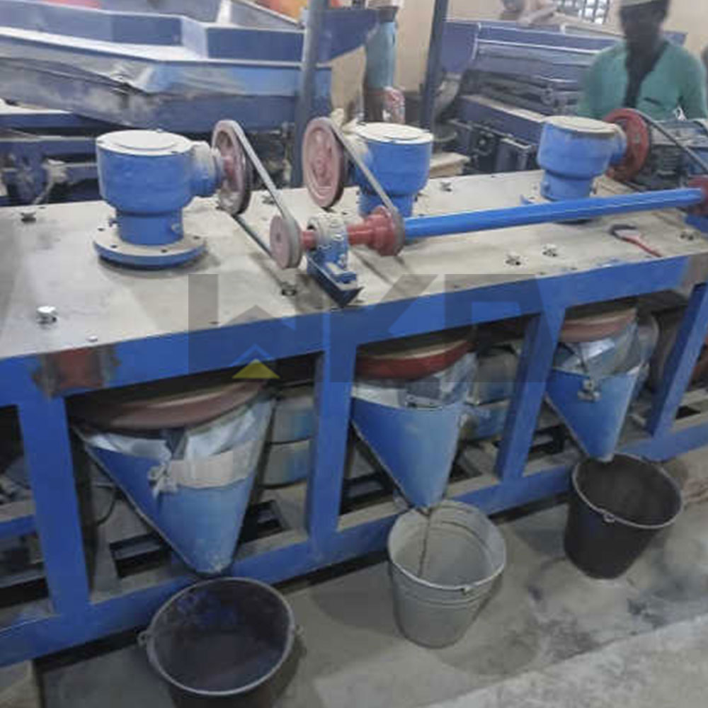 Three Disc Magnetic Separator Client's site